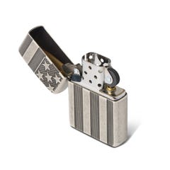 5.11 Tactical - Zippo&#174; U.S. Flag Armor Antique Silver Windproof Lighter By Zippo&#174;